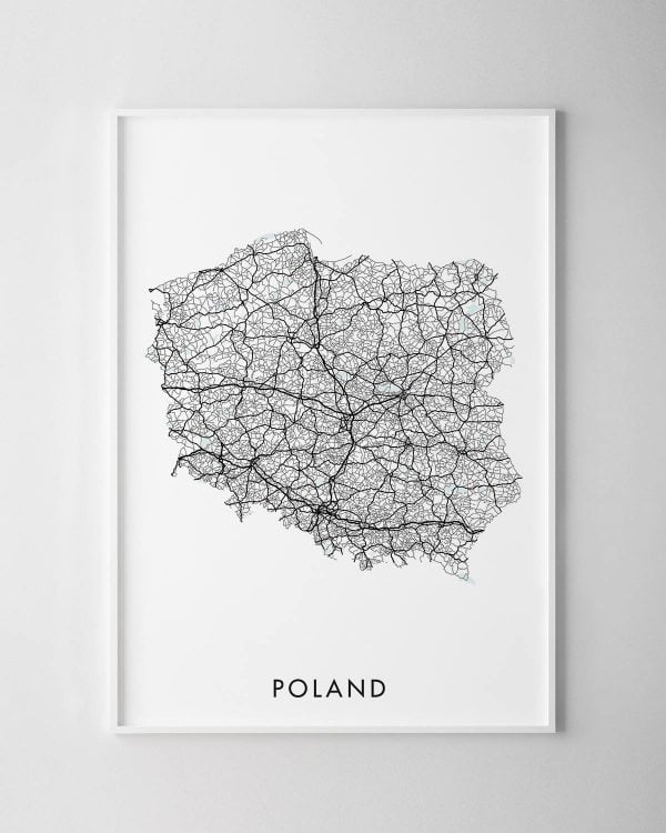 Poland Map Print