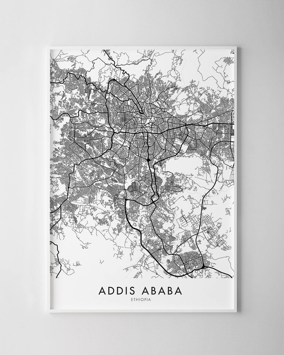 Addis Ababa Bus Map