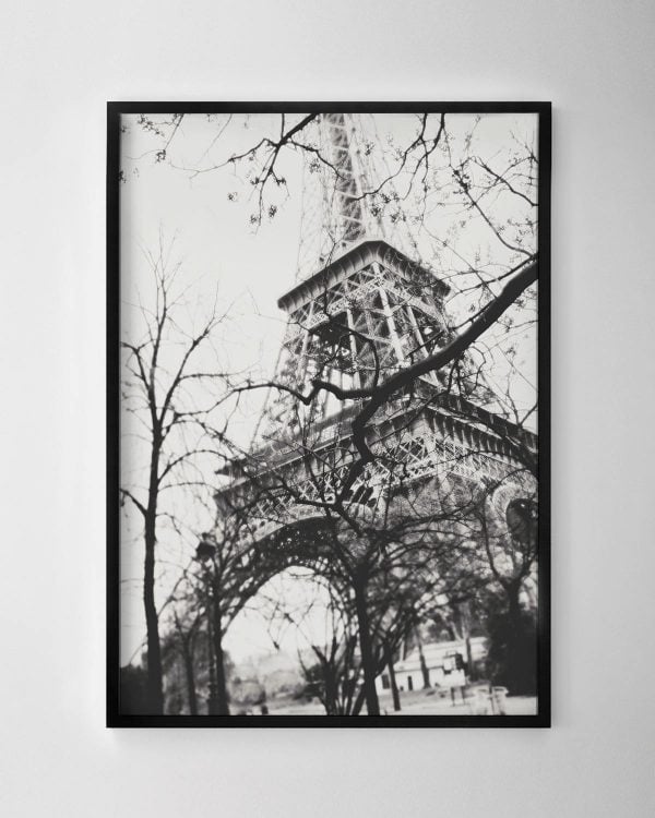 Blurred Eiffel Tower Print