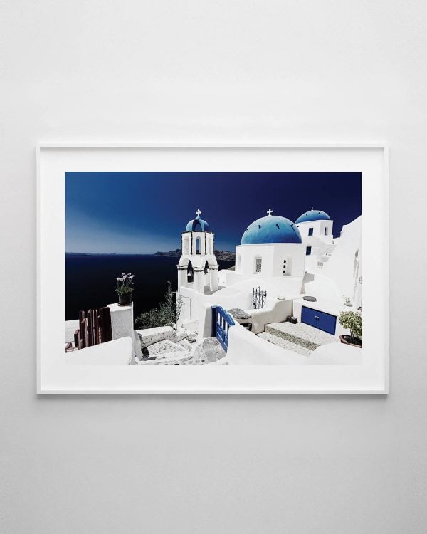 Santorini Print