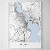 Hobart Map Print