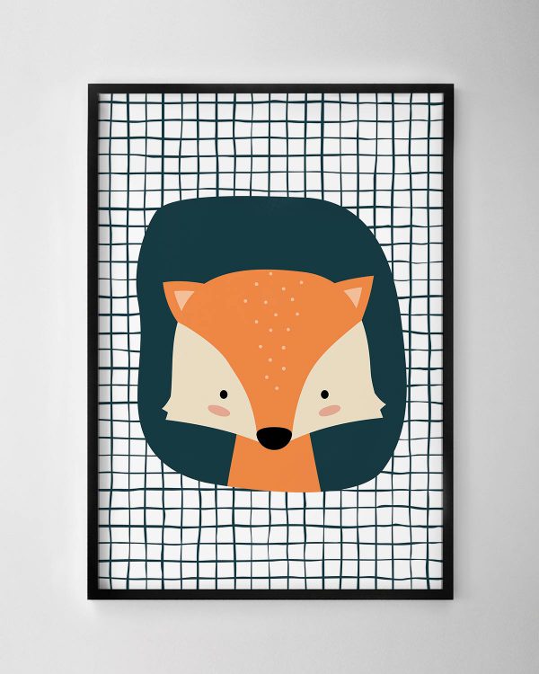 Fox Print - Checkered