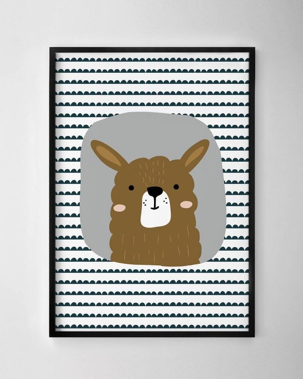 Llama Print - Arches