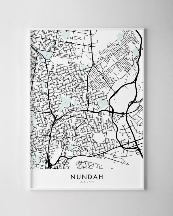 Brisbane – Nundah Map Print
