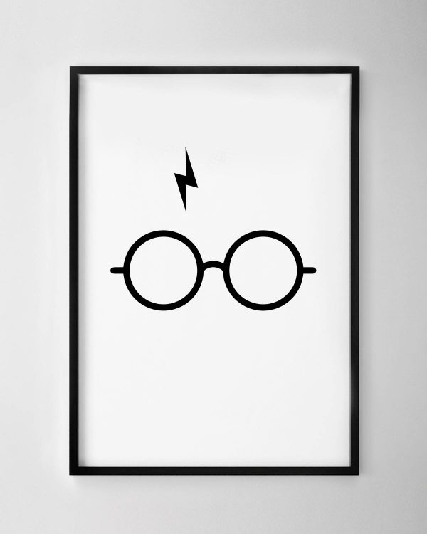 Scar & Spectacles Print