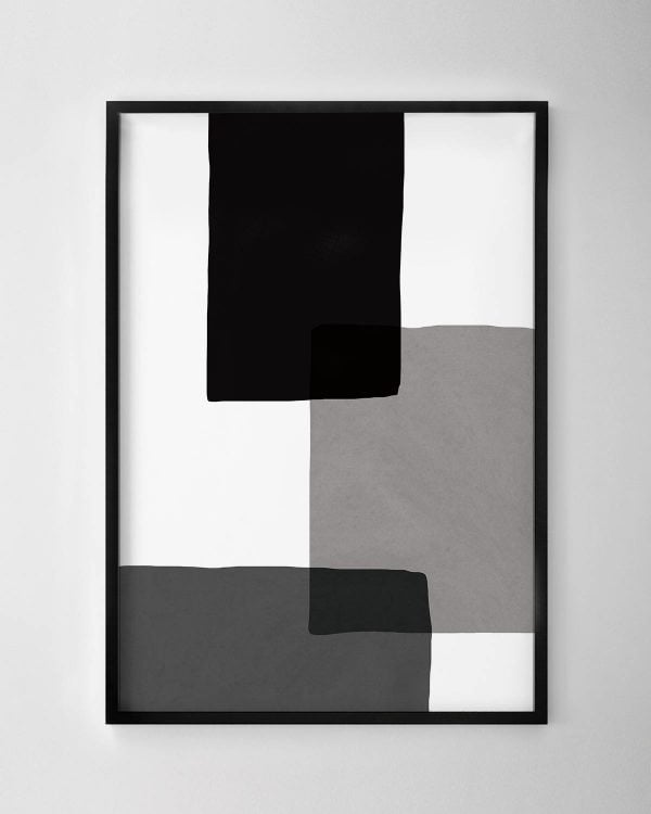 Shades of Grey Print No.3