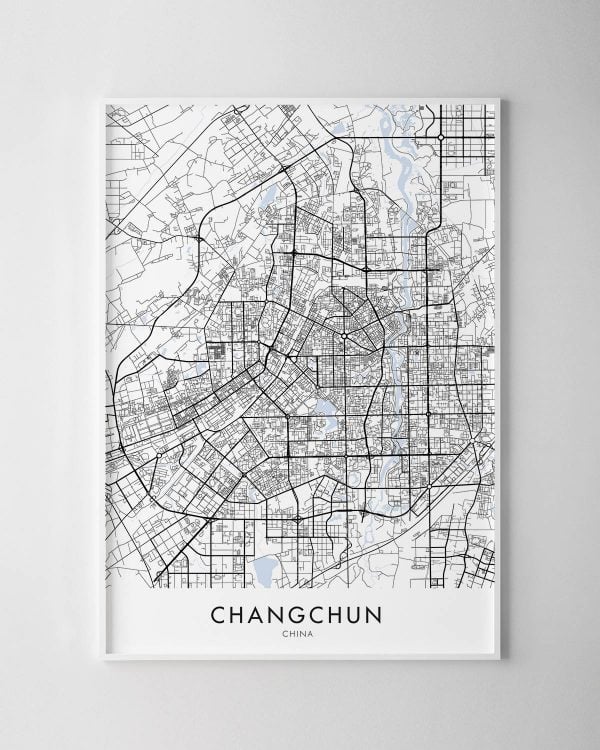 Changchun Map Print