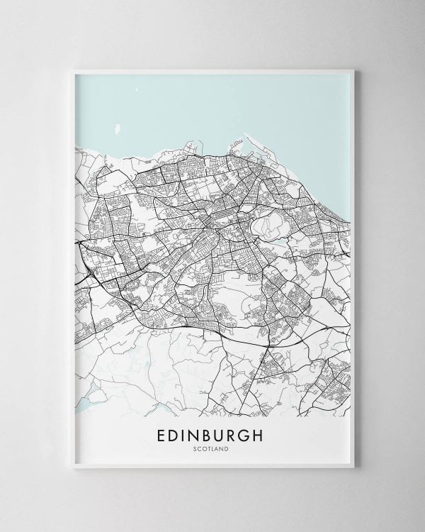 Edinburgh Map Print