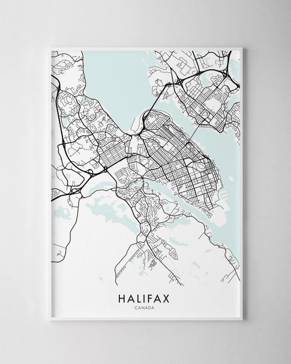 Halifax Map Print