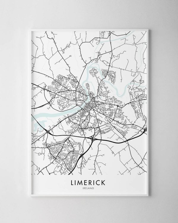 Limerick Map Print