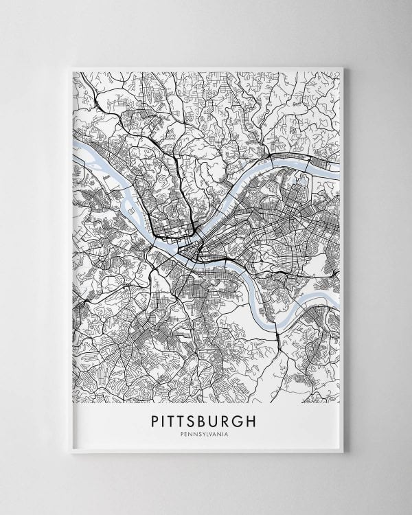 Pittsburgh Map Print