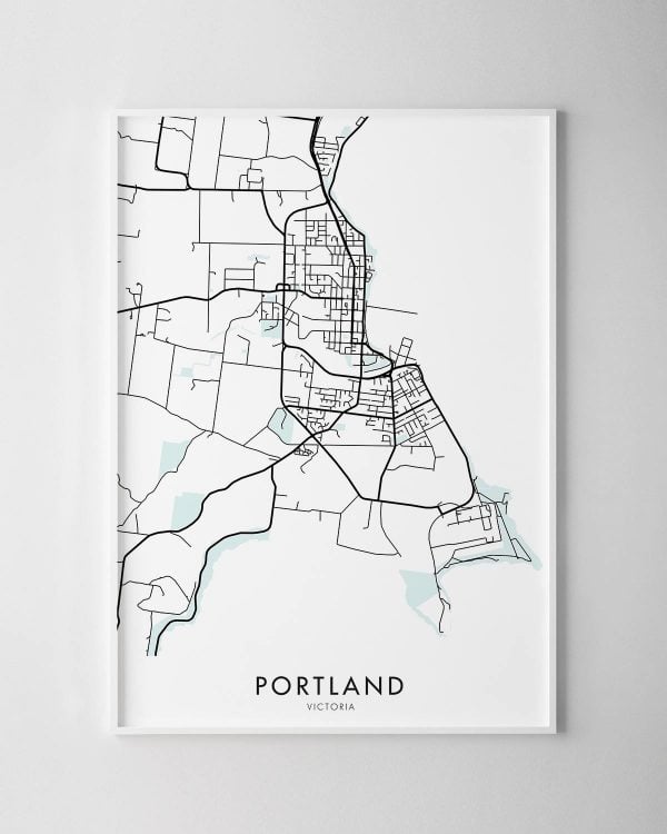 Portland VIC Map Print