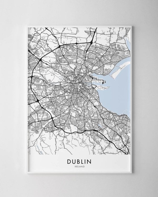 Dublin Map Print
