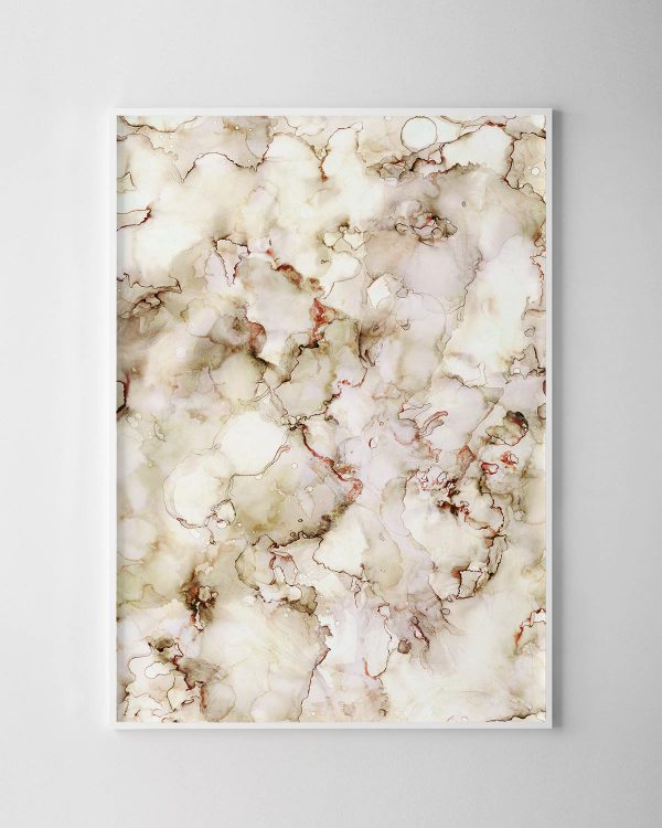Marbled Print No.1