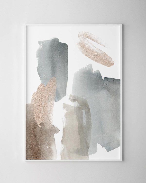 Paint Strokes Print No.1