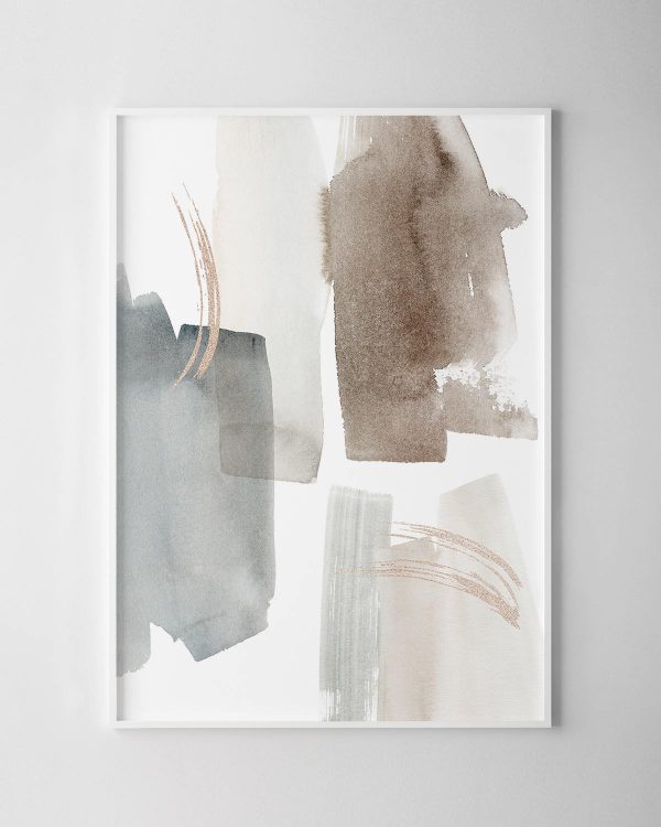 Paint Strokes Print No.2