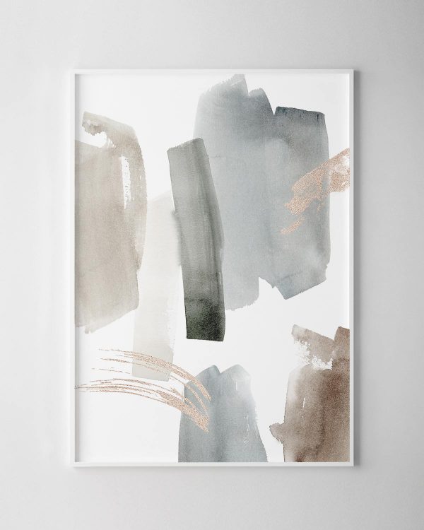 Paint Strokes Print No.3