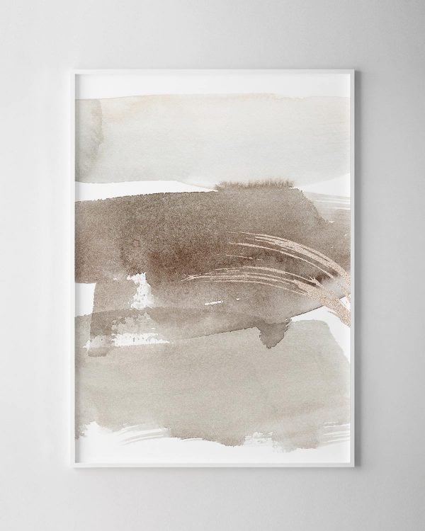 Paint Strokes Print No.4