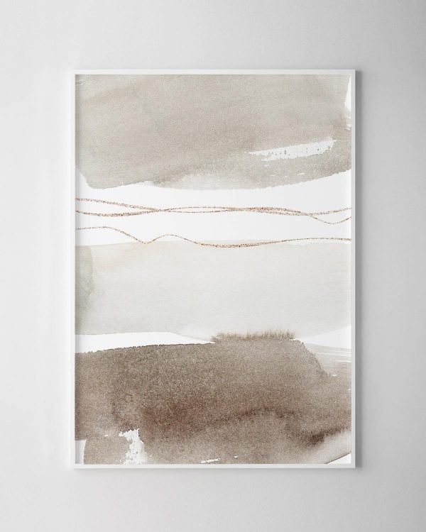 Paint Strokes Print No.5