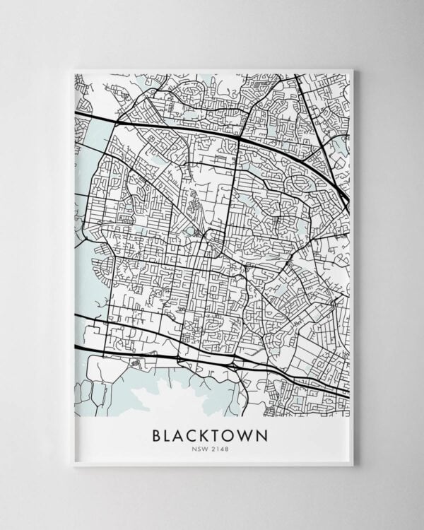 Sydney – Blacktown Map Print