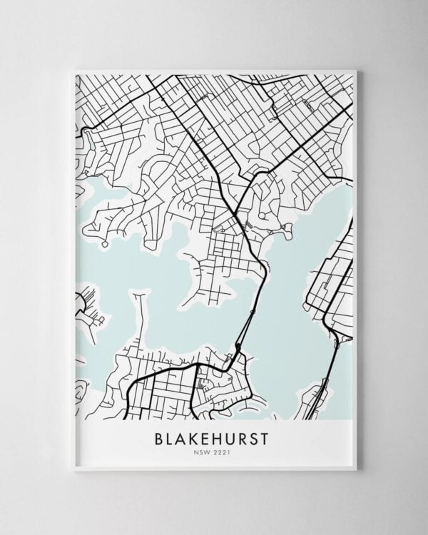 Sydney – Blakehurst Map Print