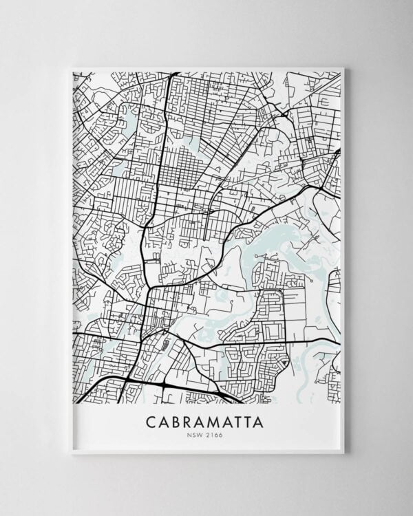 Sydney – Cabramatta Map Print
