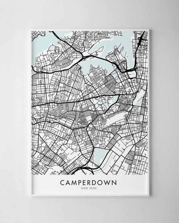 Sydney – Camperdown Map Print