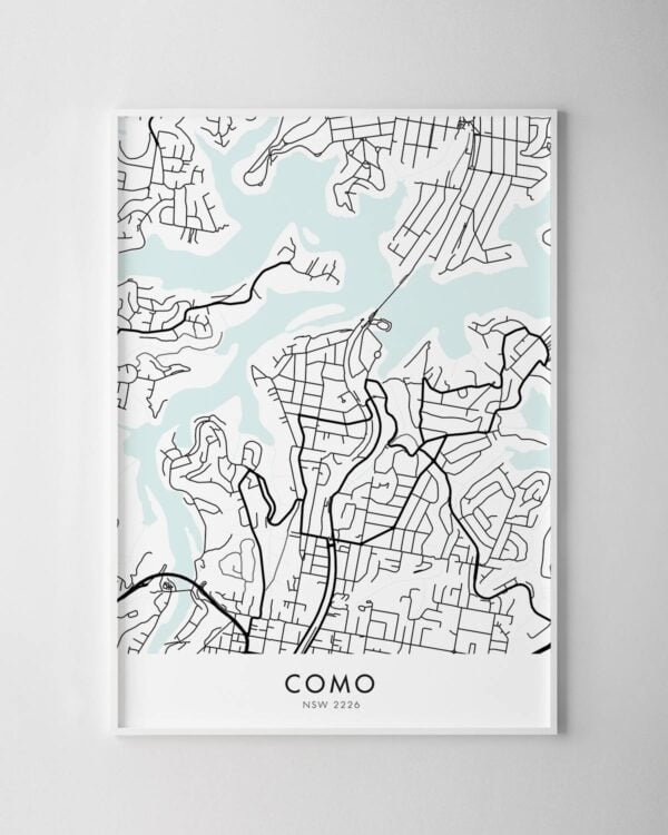 Sydney – Como Map Print