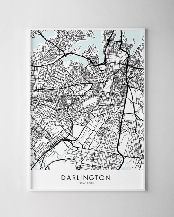 Sydney – Darlington Map Print