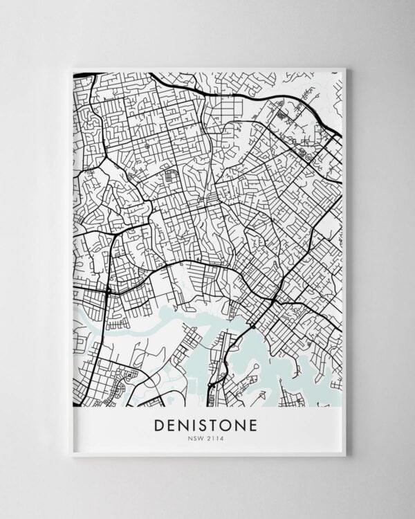 Sydney – Denistone Map Print