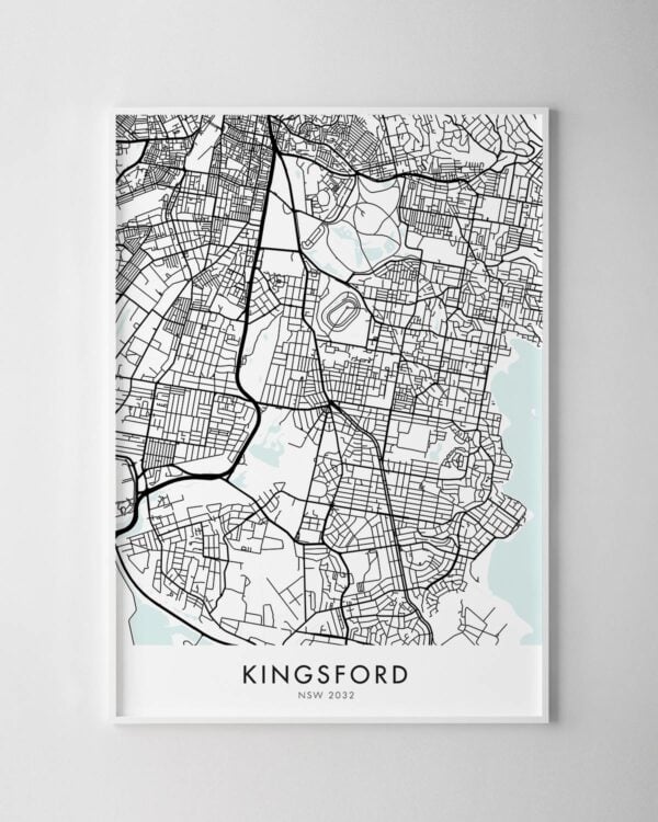 Sydney – Kingsford Map Print