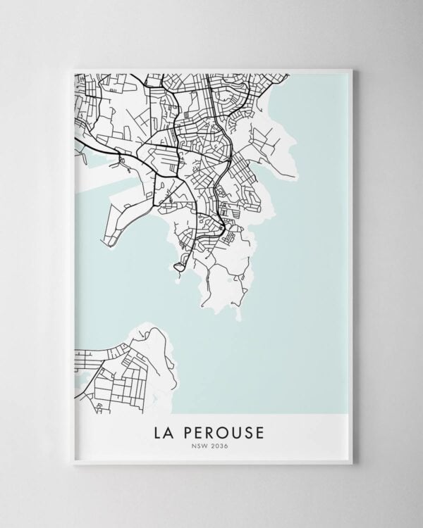 Sydney – La Perouse Map Print