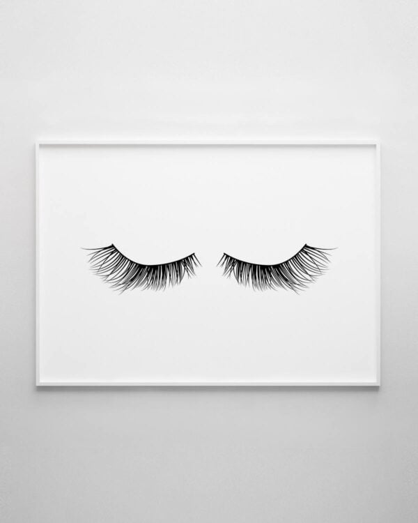 Lashes Print