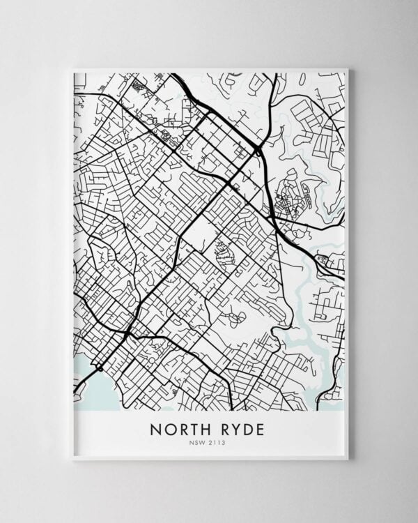 Sydney – North Ryde Map Print