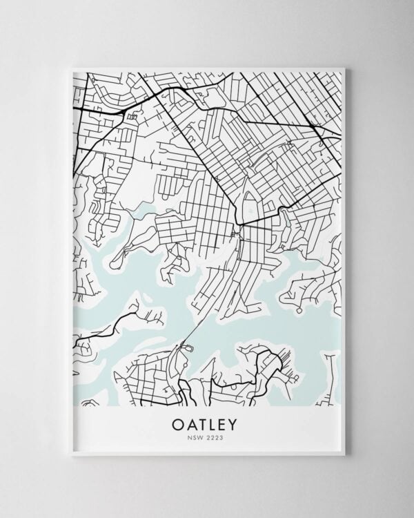 Sydney – Oatley Map Print