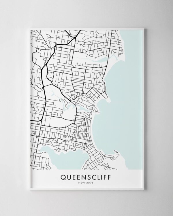 Sydney – Queenscliff Map Print