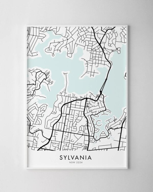 Sydney – Sylvania Map Print