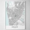 Adelaide Map Print