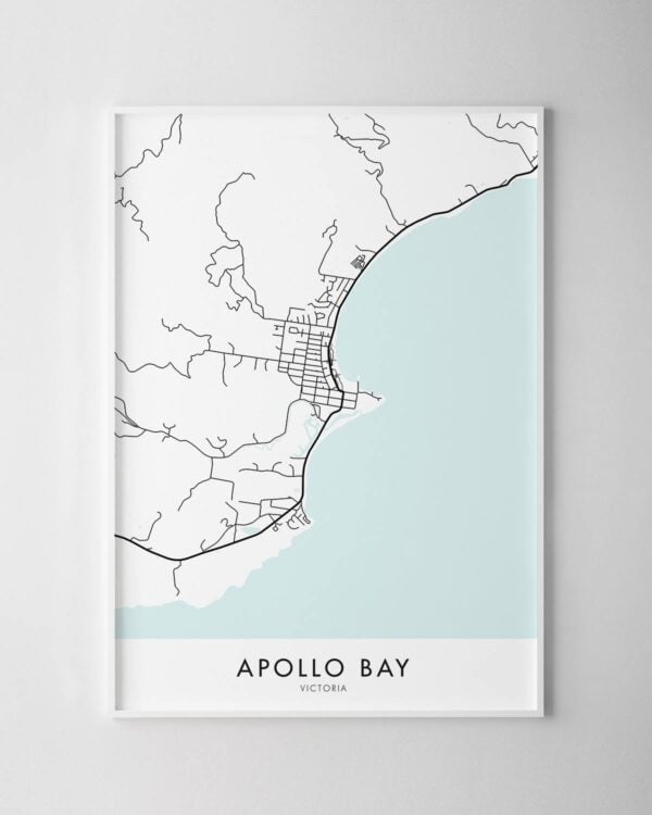 Apollo Bay VIC Map Print
