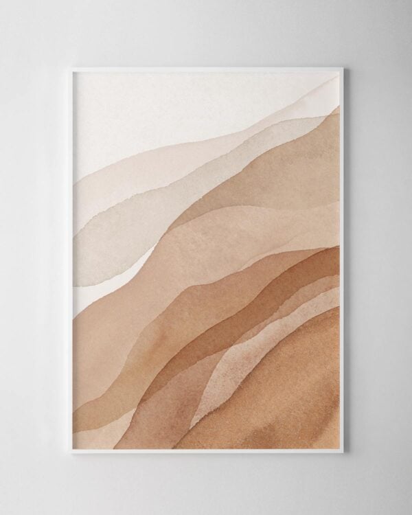 Dunes Abstract Print