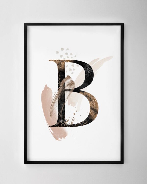 Letter B Print