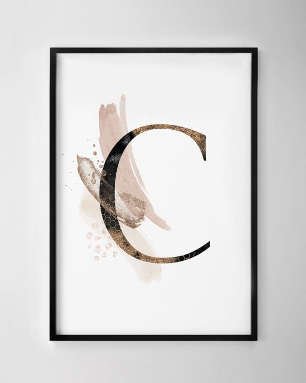 Letter C Print