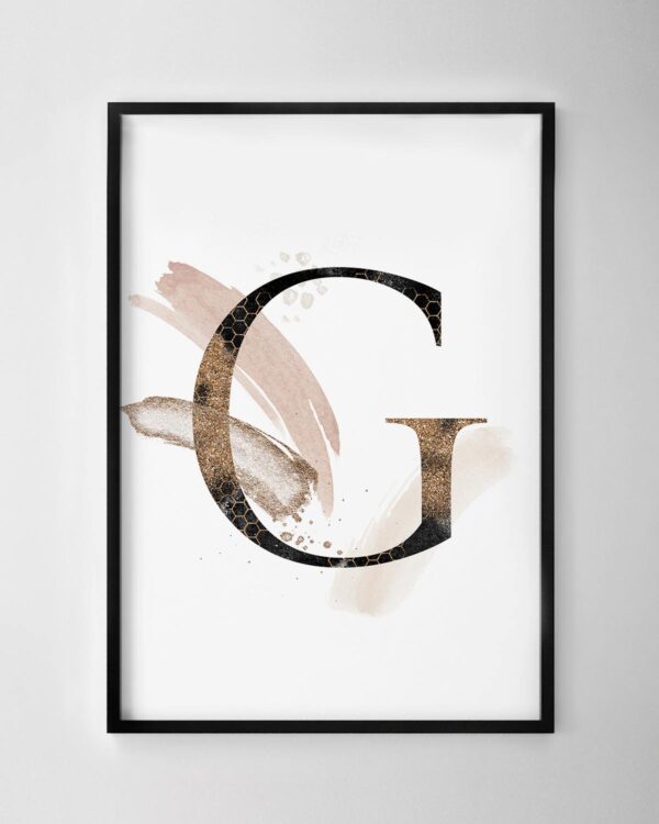 Letter G Print