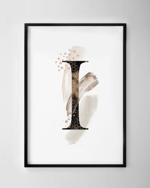 Letter I Print