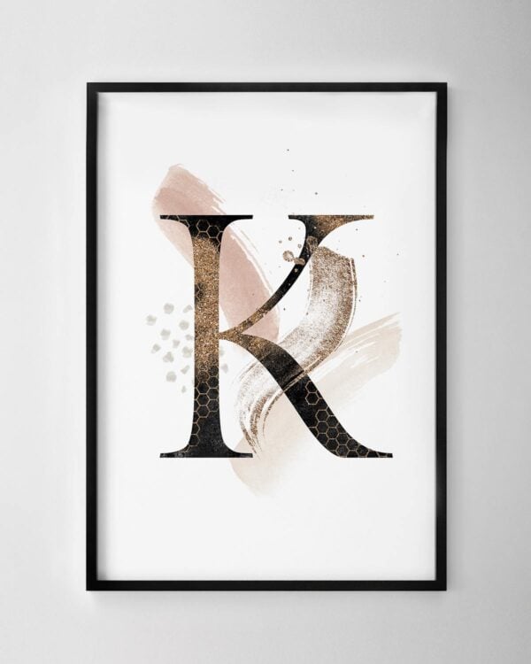 Letter K Print