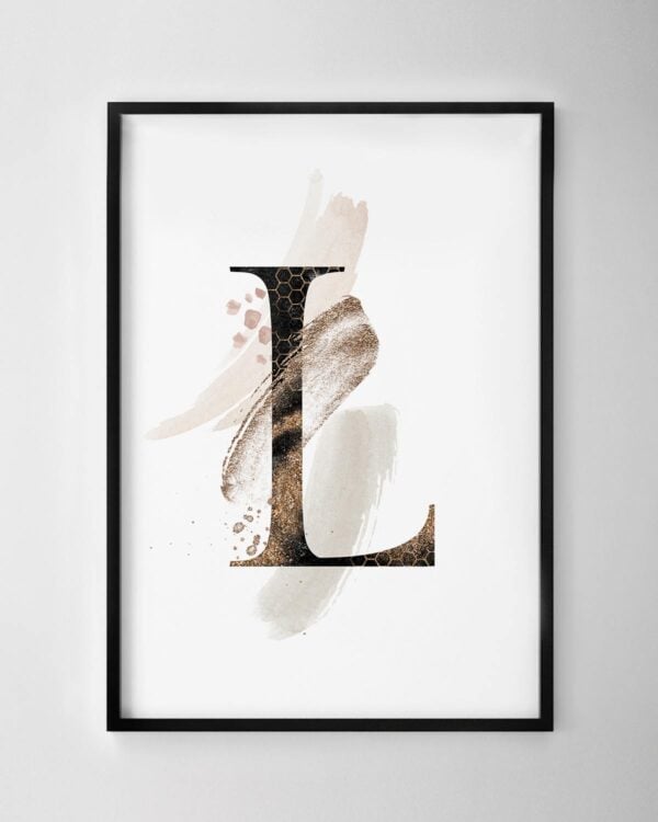 Letter L Print