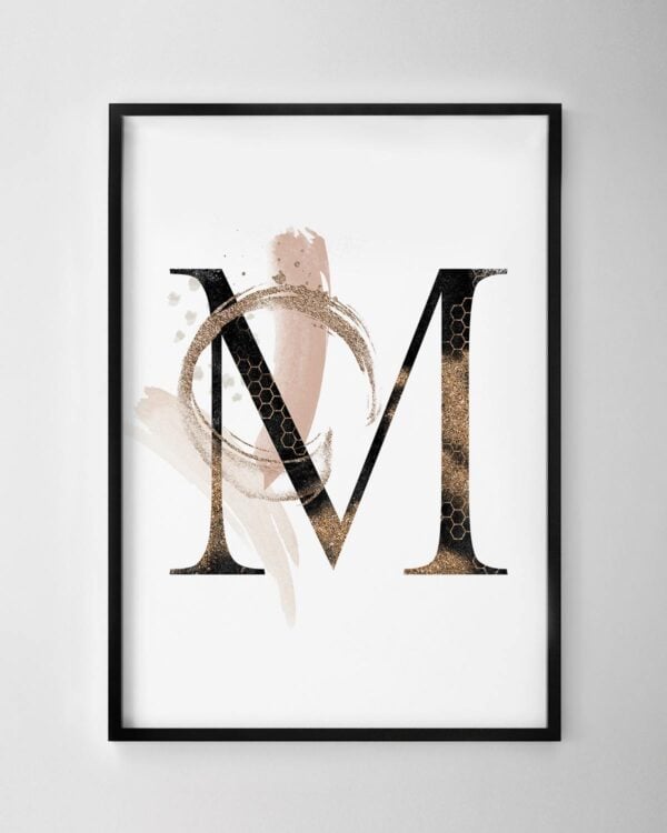 Letter M Print