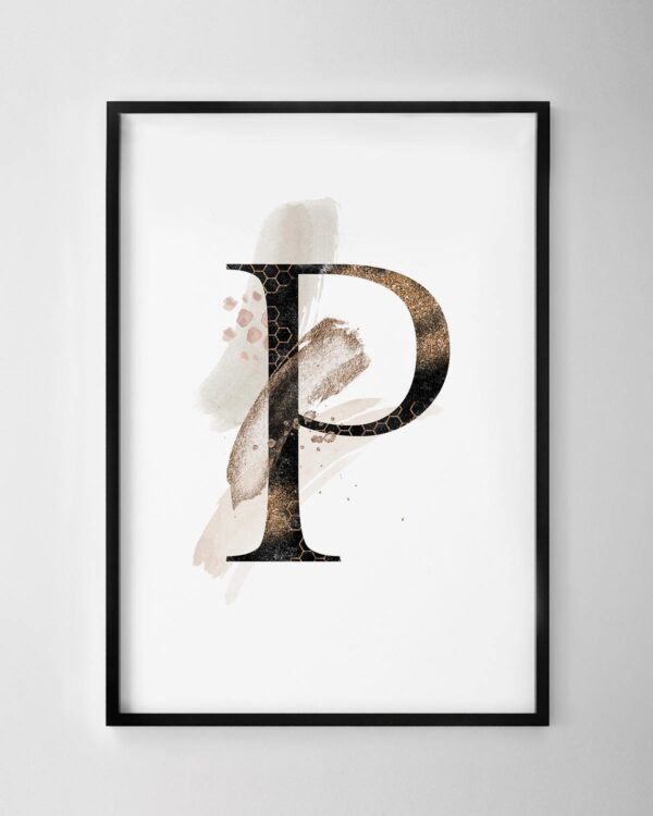 Letter P Print