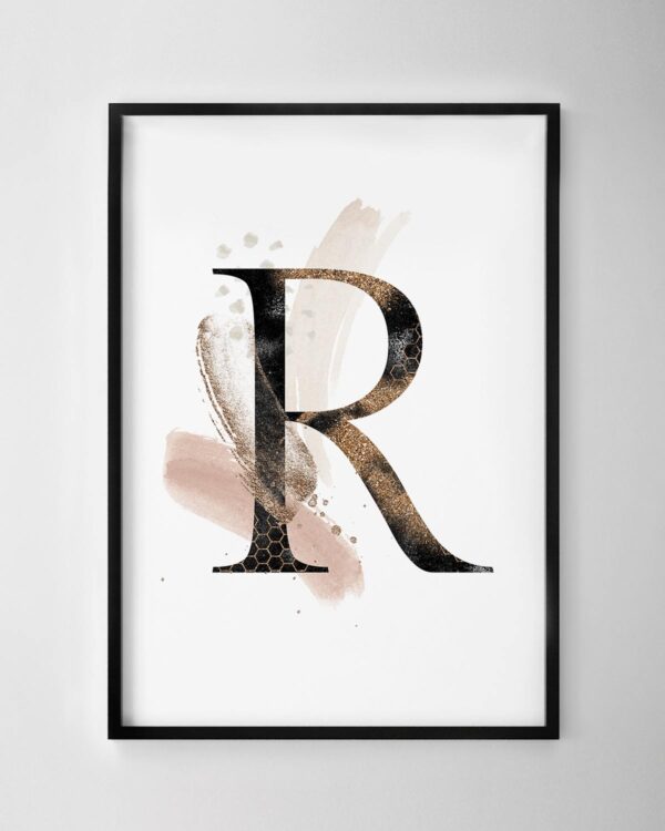 Letter R Print