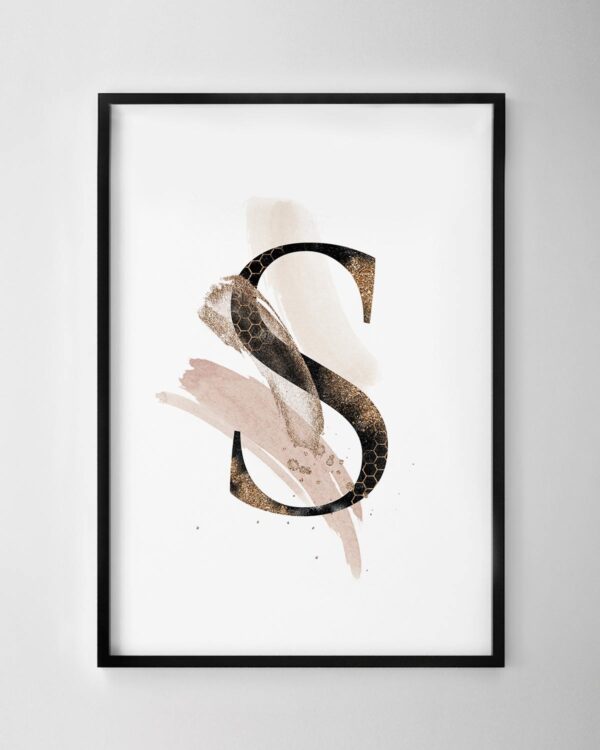 Letter S Print